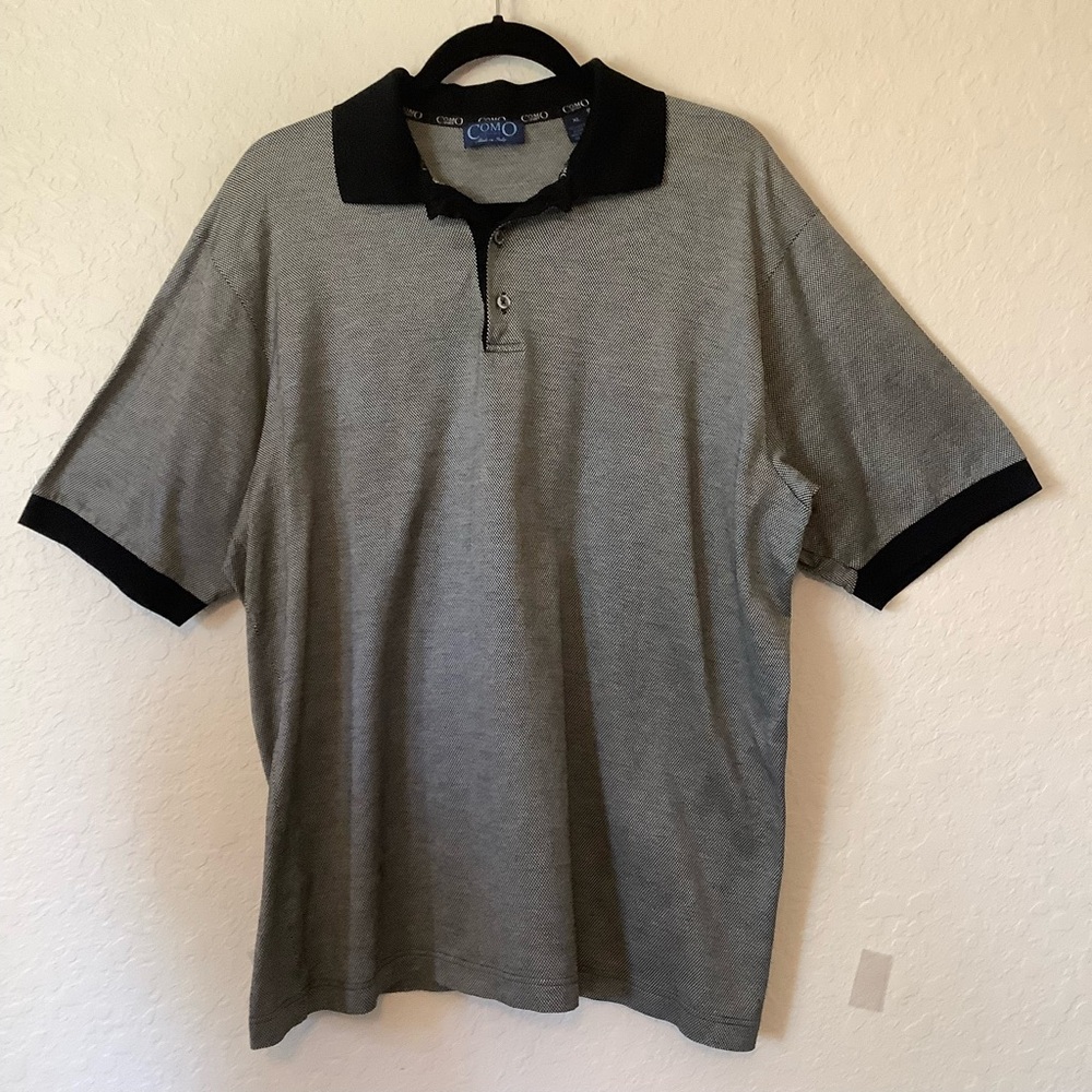 Como Sport Gray XL Polo Shirt
